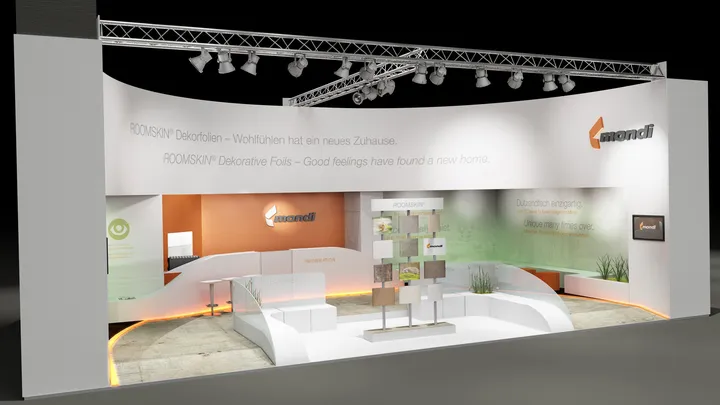 Organischer Konzeptstand