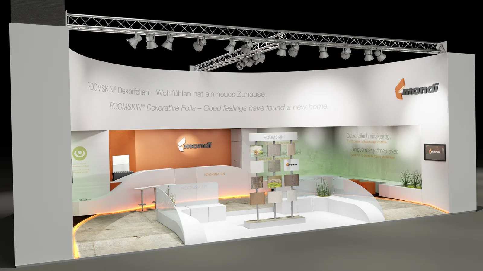 Organischer Konzeptstand – Motiv 1